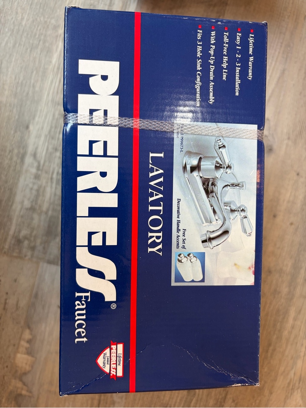 Perrless Chrome Lavatory Bathroom Faucet - Chrome Finish